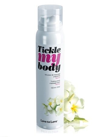 Масажна піна Love To Love TICKLE MY BODY Monoi (150 мл) зволожувальна SO2702 - онлайн-сексшоп Сквітер