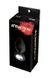 Анальная пробка с кристаллом MAI Attraction Toys №49 Black, длина 9,5см, диаметр 4смSO4632,3 - интернет-магазин интимных товаров Squitter