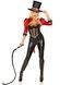 Костюм циркачки Leg Avenue Circus Ringmaster Diva Catsuit S SX2780,2 - інтернет-магазин інтимних товарів Squitter