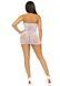 Сукня-сітка зі стразами Leg Avenue Rhinestone halter mini dress White, відкрита спина, one size SO7957,6 - інтернет-магазин інтимних товарів Squitter