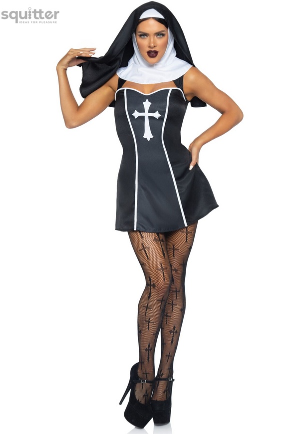 Leg Avenue Naughty Nun M SO8551 фото