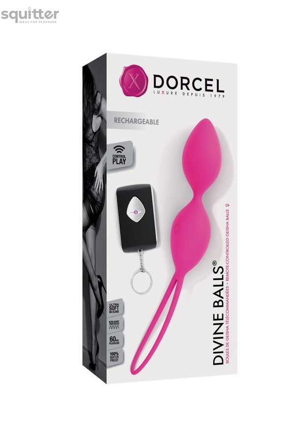 Вагинальные шарики Dorcel Divine Balls, диаметр 3,5 см, масса 91г MD1472 фото