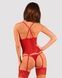 Прозорий корсет Obsessive Lacelove corset M/L Red, мереживо, підв&rsquo;язки для панчіх SO8650,7 - інтернет-магазин інтимних товарів Squitter