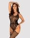 Бодистокинг Obsessive Bodystocking G324 XL/XXL black, силуэтный рисунокSO7246,1 - интернет-магазин интимных товаров Squitter