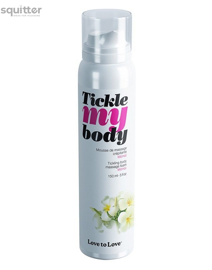 Массажная пена Love To Love TICKLE MY BODY Monoi (150 мл) увлажняющая SO2702 фото