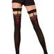 Панчохи Passion ST100 1/2 red PS23624,1 - інтернет-магазин інтимних товарів Squitter