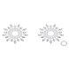 Пэстис из кристаллов Petits Joujoux Gloria set of 2 - Silver, украшение на грудьSO3134,1 - интернет-магазин интимных товаров Squitter