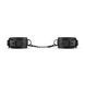 Наручники Bedroom Fantasies: Faux Leather Handcuffs One Size, чорні SO8803,3 - інтернет-магазин інтимних товарів Squitter