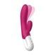 Вібратор-кролик Liebe Bend It Plus Rechargeable Cerise, гнучкий, 2 мотори, 10 режимів SX4646,1 - інтернет-магазин інтимних товарів Squitter