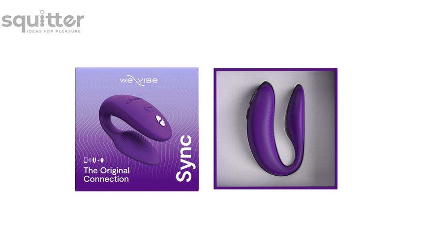 Вібратор We-Vibe SYNC 2 Purple SO8762 фото