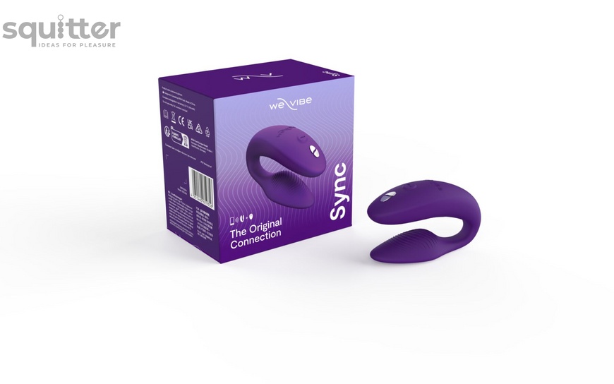 Вібратор We-Vibe SYNC 2 Purple SO8762 фото