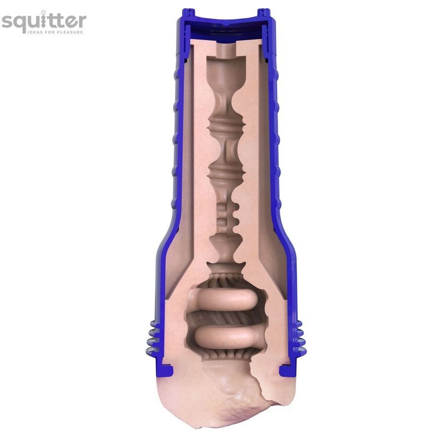 Мастурбатор-вагина Fleshlight Boost Bang, плавающие кольца Turbo Tech SO8155 - онлайн-сексшоп Сквитер