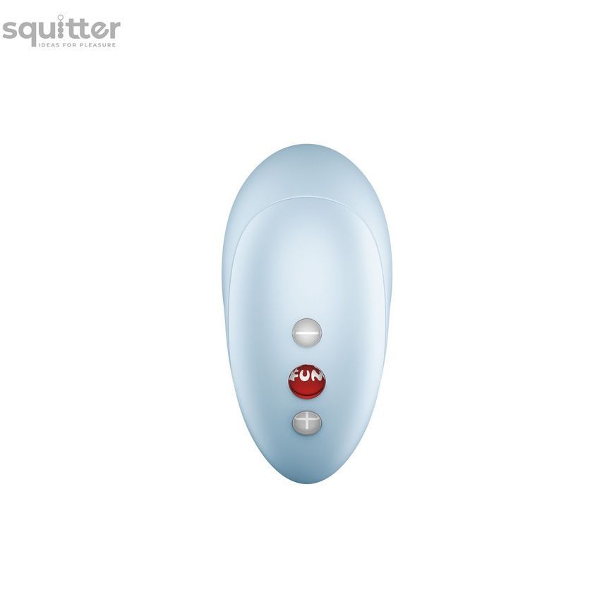 Вакуумний стимулятор Fun Factory Intense Sky Blue, 11 режимів роботи, перезаряджуваний SX3279 - онлайн-сексшоп Сквітер