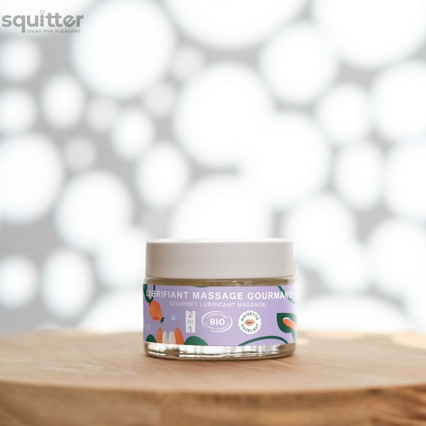 Масажна олія-лубрикант з ароматом та смаком фундука Goliate Couple Gourmand Noisette 50 мл SX3011 - онлайн-сексшоп Сквітер