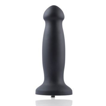 Силіконовий фалоімітатор для секс-машин Hismith 7.2" Black Silicone Anal Dildo, система KlicLok SX4007 - онлайн-сексшоп Сквітер