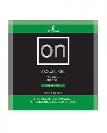 Пробник збуджувального гелю Sensuva &mdash; ON Arousal Gel for Her Spearmint (6 мл) SO7845 - онлайн-сексшоп Сквітер