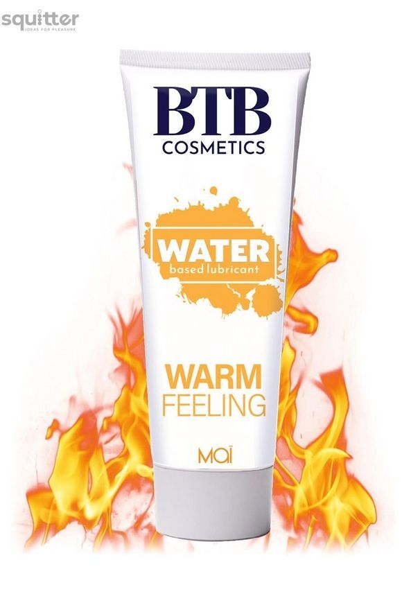 Разогревающая смазка на водной основе BTB WARM FEELING (100 мл) SO7543 - онлайн-сексшоп Сквитер