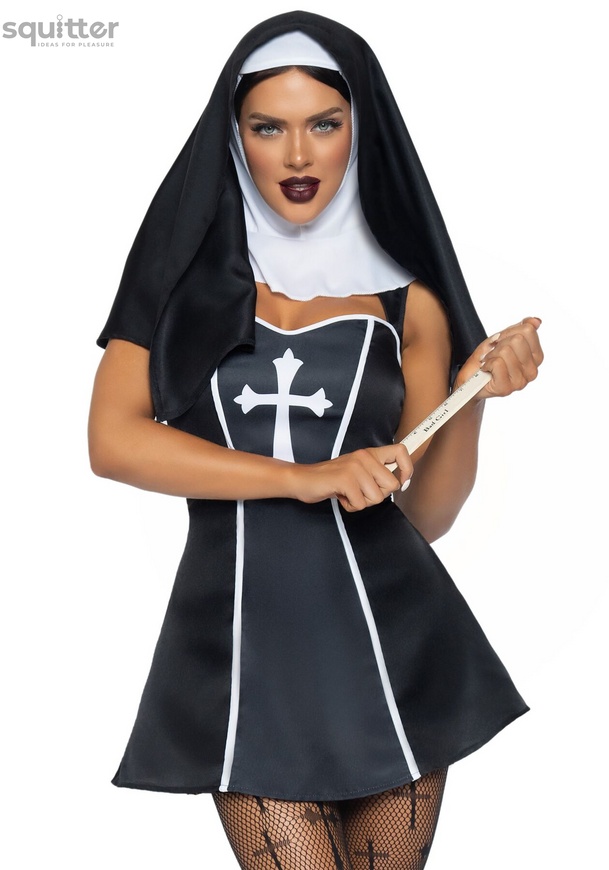 Leg Avenue Naughty Nun L SO8552 фото