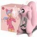 Вакуумний стимулятор з вібрацією KisToy Miss UU Pink, іграшка 2-в-1 SO3759,3 - інтернет-магазин інтимних товарів Squitter
