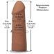 Фалоімітатор Doc Johnson The Realistic Cock ULTRASKYN - 5 Inch Caramel SX4481,5 - інтернет-магазин інтимних товарів Squitter