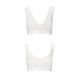 Спортивный топ из эластичного хлопка Passion PS005 TOP white, size XLSO4230,5 - интернет-магазин интимных товаров Squitter