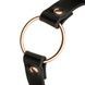 Чокер Rosy Gold - Choker - Black SX1197,7 - інтернет-магазин інтимних товарів Squitter