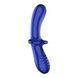 Двосторонній скляний дилдо Satisfyer Double Crystal Light blue, боросилікатне скло, унісекс SO8787,4 - інтернет-магазин інтимних товарів Squitter