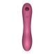 Вакуумный стимулятор с вибрацией Satisfyer Curvy Trinity 3 RedSO6117,3 - интернет-магазин интимных товаров Squitter