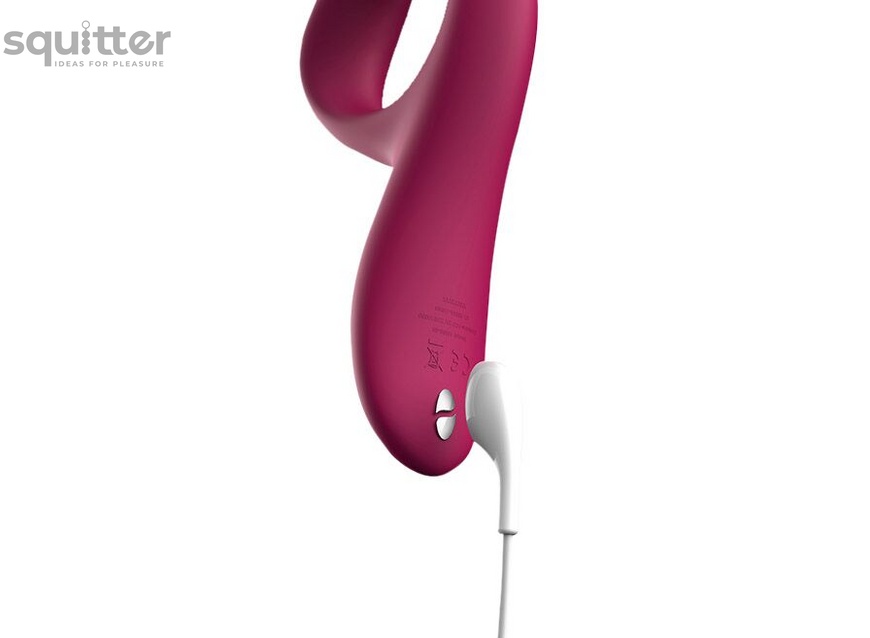 Смарт вибратор-кролик We-Vibe Nova Fuchsia, эргономичный, регулируемый угол наклона ствола SO6930 фото