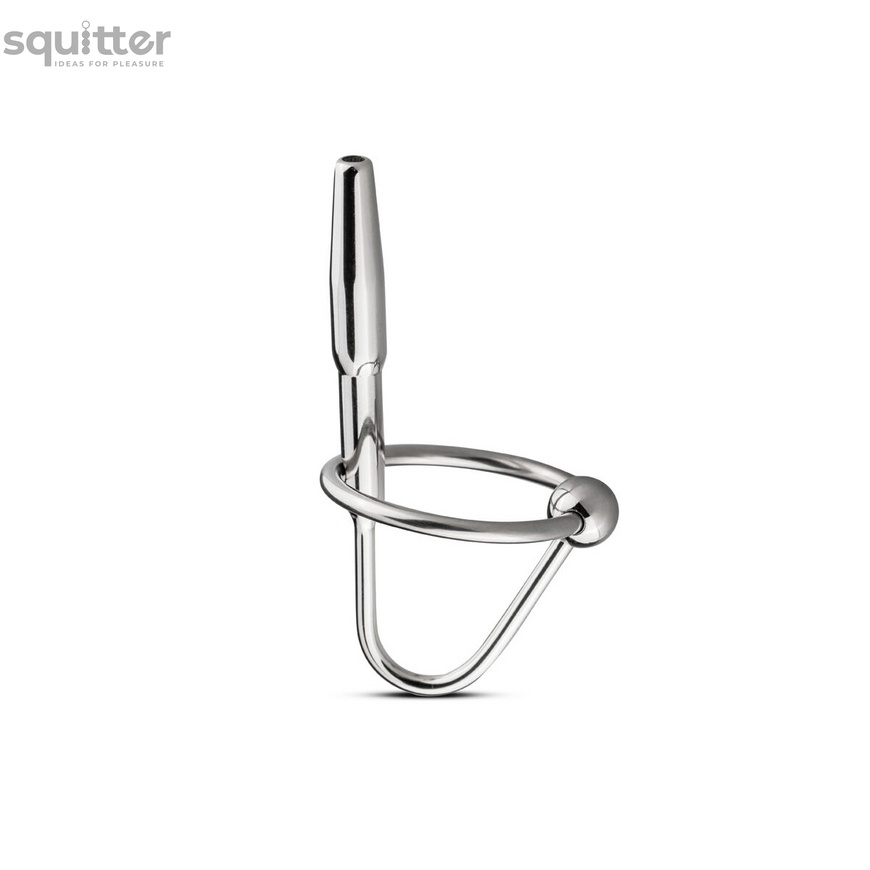 Уретральный стимулятор Sinner Gear Unbendable - Sperm Stopper Hollow Ring, 2 кольца (2,5 см и 3 см) SO4581 фото