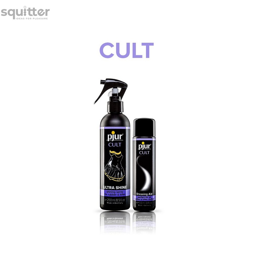 Спрей для догляду за одягом із гуми та латексу pjur Cult Ultra Shine 250 мл, надає блиску PJ10260 фото