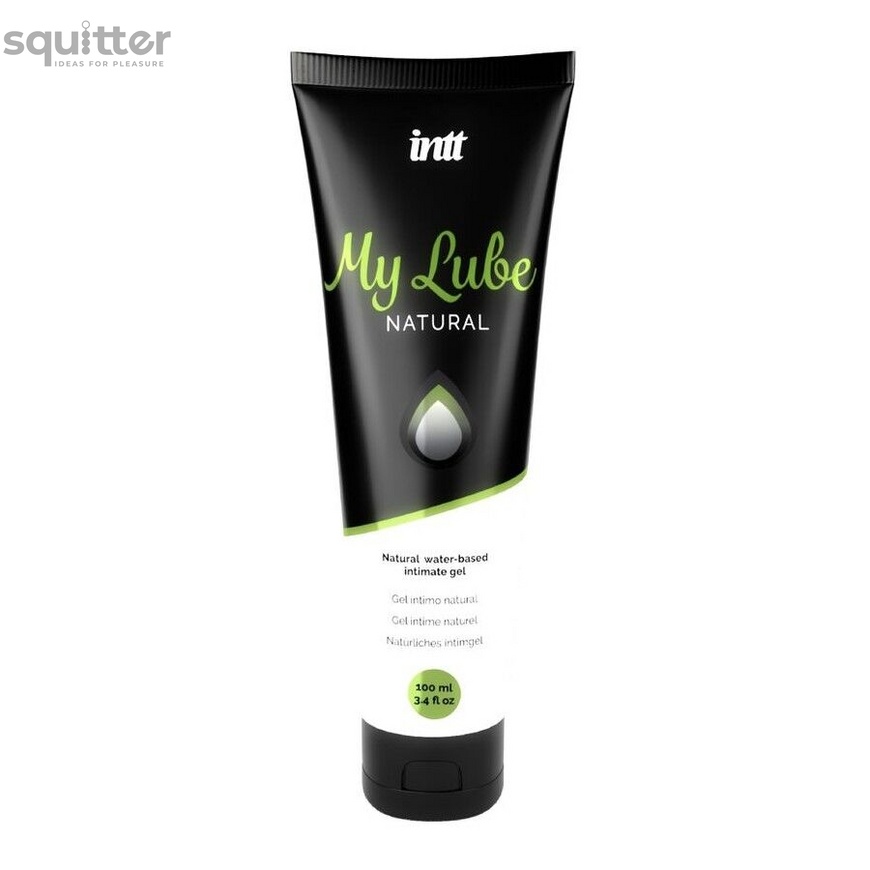 Лубрикант на водній основі Intt My Lube Natural (100 мл) SX0724 фото