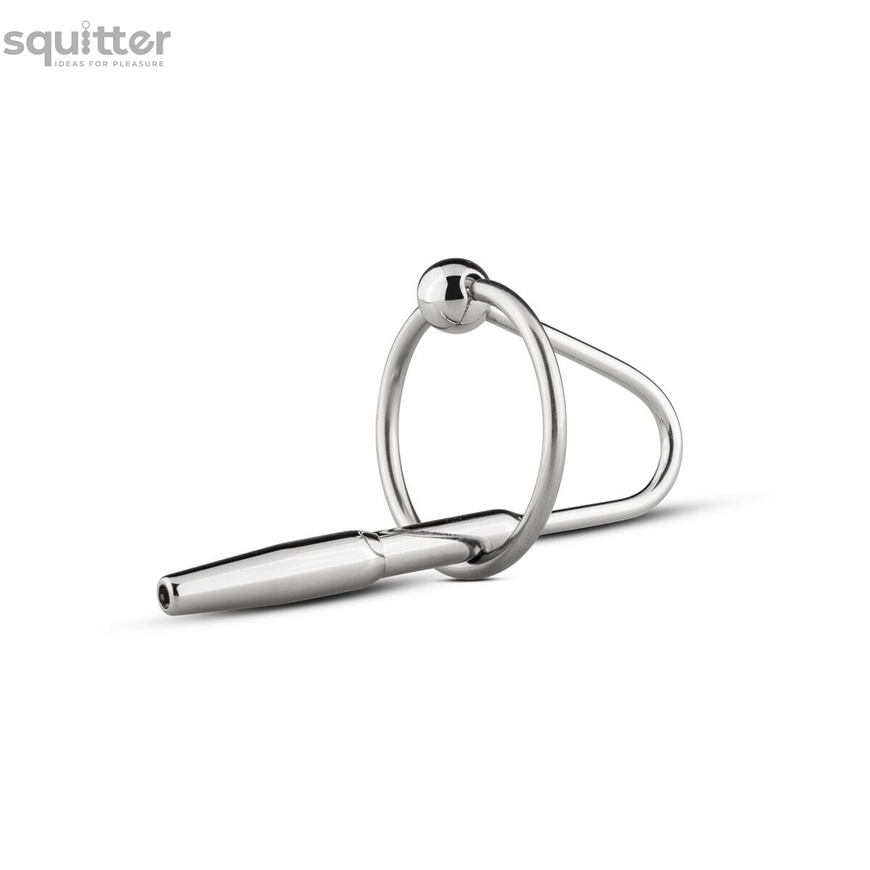 Уретральный стимулятор Sinner Gear Unbendable - Sperm Stopper Hollow Ring, 2 кольца (2,5 см и 3 см) SO4581 фото