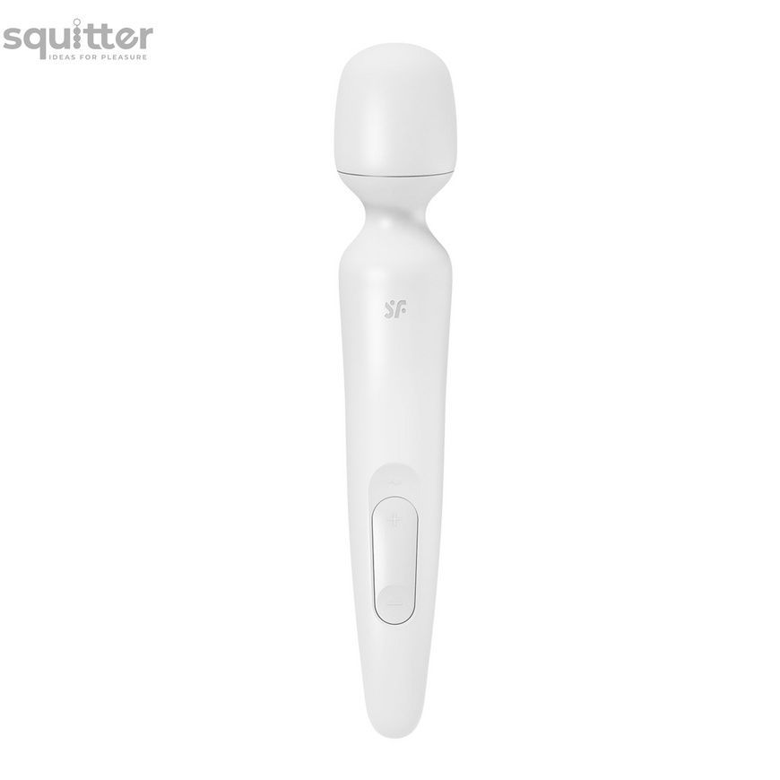 Вібромасажер Satisfyer Wand-erland (White/Rosegold) SX2697 - онлайн-сексшоп Сквітер