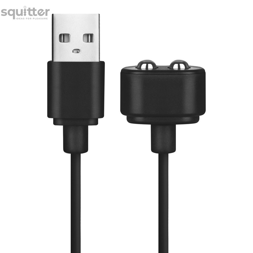 Зарядка (запасной кабель) для игрушек Satisfyer USB charging cable Black SO7792 фото