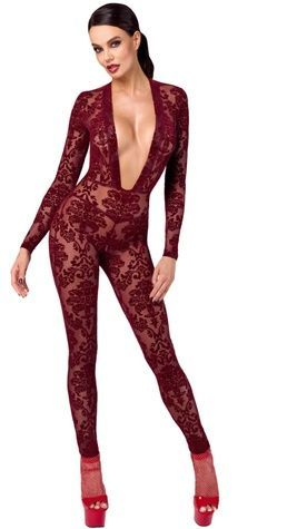 Бодістокінг Noir Handmade F382 Kink Royal Catsuit M SX4149 - онлайн-сексшоп Сквітер