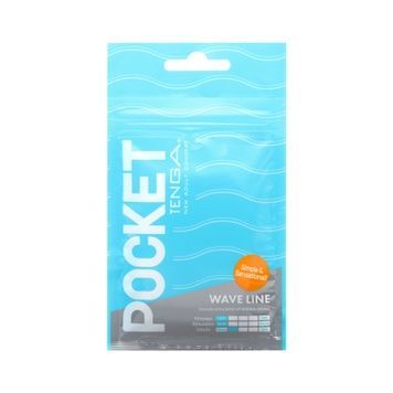 Мастурбатор TENGA Pocket Wave Line SO5594 - онлайн-сексшоп Сквітер