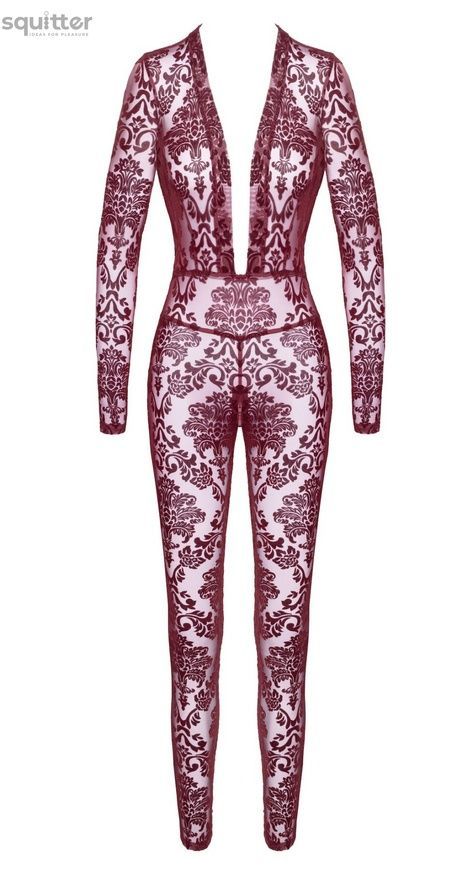 Бодістокінг Noir Handmade F382 Kink Royal Catsuit M SX4149 - онлайн-сексшоп Сквітер