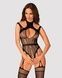 Ажурный бодистокинг с отверстиями Obsessive Bodystocking G327 black S/M/L, черный, комбинезон, с досSO7248,1 - интернет-магазин интимных товаров Squitter