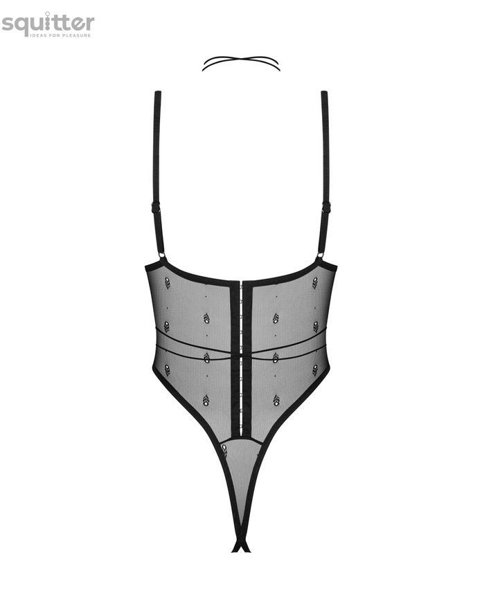 Боді Obsessive Anniverse Special crotchless teddy L/XL SX5037 - онлайн-сексшоп Сквітер