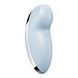 Вібростимулятор-пульсатор Satisfyer Tap & Climax 2 Blue, ефект постукування пальцем SX2183,4 - інтернет-магазин інтимних товарів Squitter
