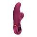 Вібратор-кролик Fun Factory MISS BI Wine Red, 2 незалежні мотори, діаметр 4,2 см SX4244,3 - інтернет-магазин інтимних товарів Squitter