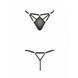 Стрінги зі стреп Passion Exclusive MEGGY THONG S/M, black PS27711,5 - інтернет-магазин інтимних товарів Squitter