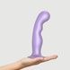 Насадка для страпона Strap-On-Me Dildo Plug P&G Lilas Metallic XXL SO9008,2 - інтернет-магазин інтимних товарів Squitter