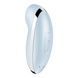 Вібростимулятор-пульсатор Satisfyer Tap & Climax 2 Blue, ефект постукування пальцем SX2183,5 - інтернет-магазин інтимних товарів Squitter