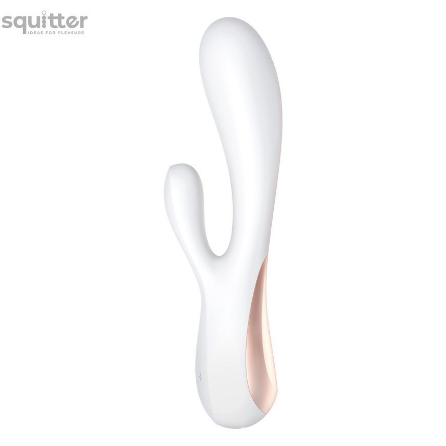 Вібратор кролик Satisfyer Mono Flex White SO3901 - онлайн-сексшоп Сквітер