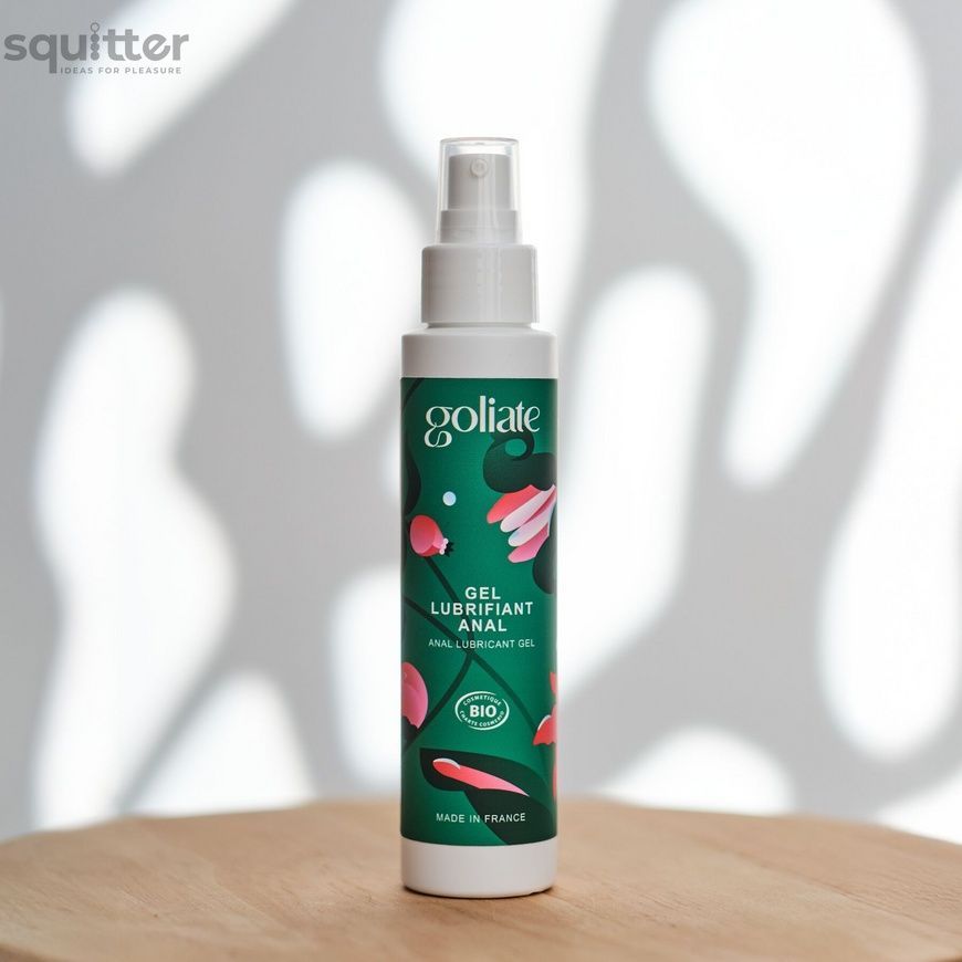 Анальний лубрикант Goliate Gel Lubrifiant Anal 100 мл, розслаблювальний, веган-френдлі SX3013 - онлайн-сексшоп Сквітер