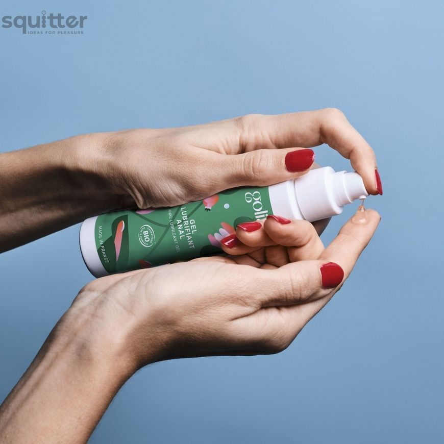 Анальний лубрикант Goliate Gel Lubrifiant Anal 100 мл, розслаблювальний, веган-френдлі SX3013 - онлайн-сексшоп Сквітер