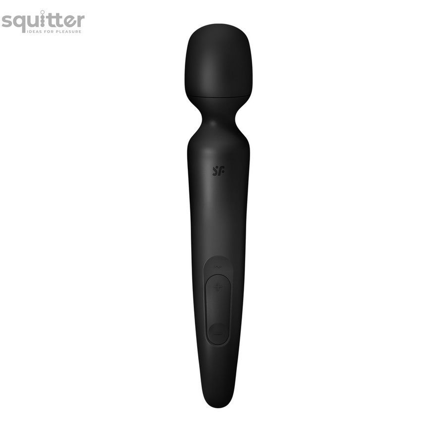 Вібромасажер Satisfyer Wand-erland (Black/Rosegold) SX2698 - онлайн-сексшоп Сквітер