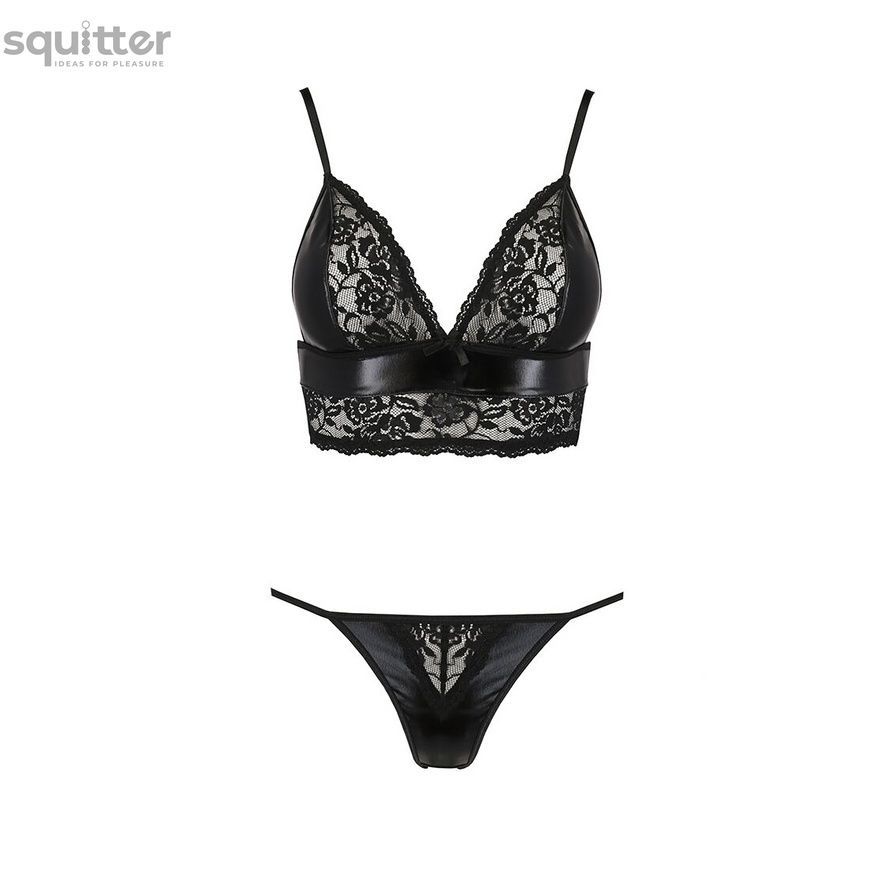Комплект ASUNA SET black XXL/XXXL Passion SO4130 - онлайн-сексшоп Сквитер